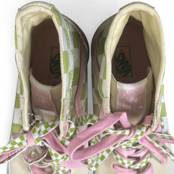 LIMITED ADDITION Vans x EM Emma Mulholland Sk8-Hi Holiday High Top Sneakers 12 - Picture 5 of 7